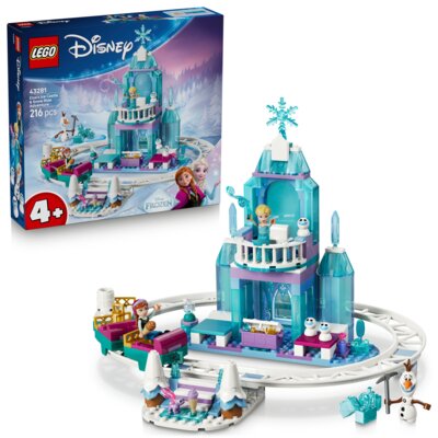 LEGO 43281 Disney Princess Lodowy zamek Elzy i Śnieżna przejażdżka