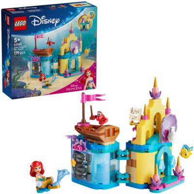 LEGO 43285 Disney Princess Magiczny minipałac Arielki