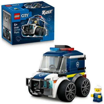 LEGO 60481 City Pojazdy — Ciężarówka policyjna