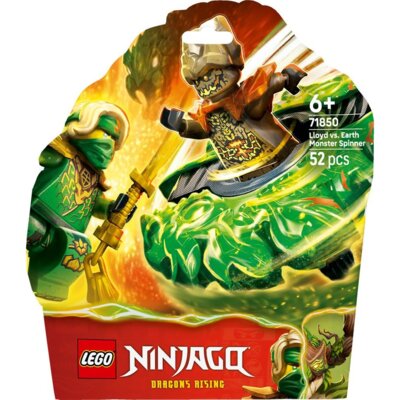 LEGO 71850 NINJAGO Lloyd kontra ziemny potwór na spinnerze