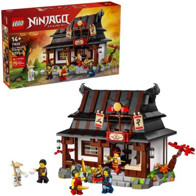 LEGO 71858 NINJAGO Kuźnia Cztery Bronie — 15-lecie