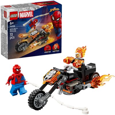 LEGO 76335 Marvel Spider-Man kontra Ghost Rider na motocyklu