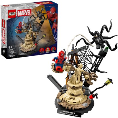 LEGO 76334 Marvel Spider-Man Epicka bitwa: Spider-Man kontra Sandman