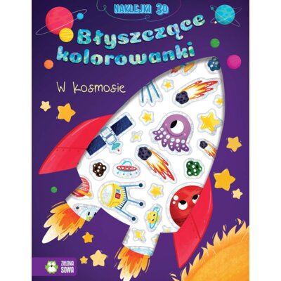 Błyszczące kolorowanki. W kosmosie