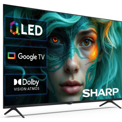Telewizor SHARP 50HP5765E 50" QLED 4K Google TV Dolby Atmos Dolby Vision HDMI 2.1