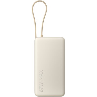 Powerbank XIAOMI 20000 mAh 67W Beżowy