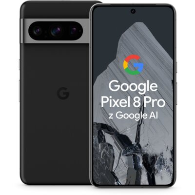 Smartfon GOOGLE Pixel 8 Pro 5G 12/128GB 6.7" 120Hz Obsydian