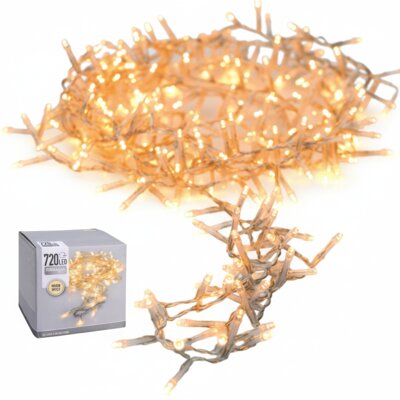 Lampki choinkowe CHRISTMAS DECORATION 259476 720 LED Sieciowe 54 m Transparentny