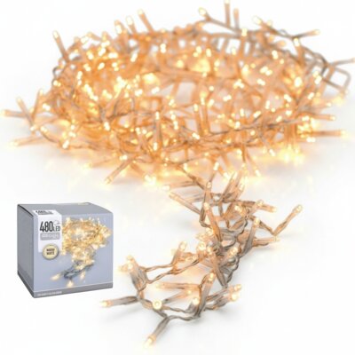 Lampki choinkowe CHRISTMAS DECORATION 259469 480 LED Sieciowe 36 m Transparentny