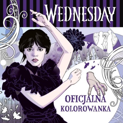 Wednesday. Oficjalna kolorowanka Praca zbiorowa