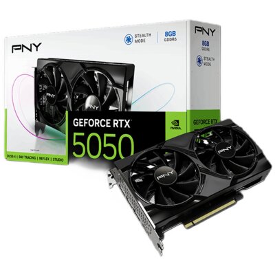 Karta graficzna PNY GeForce RTX 5050 8GB Dual Fan DLSS 4.5