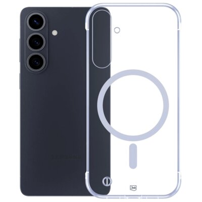 Etui 3MK Just20g MagCase do Samsung Galaxy S26+ Przezroczysty