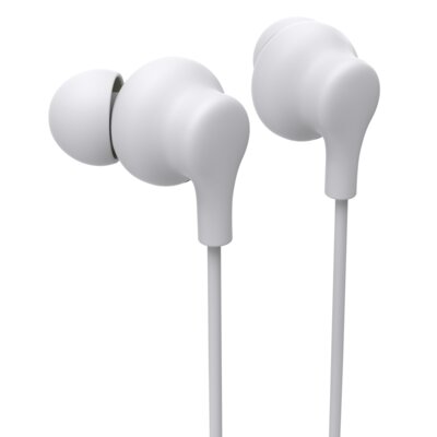 Słuchawki dokanałowe HAMA Popply Biały