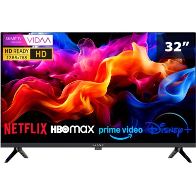 Telewizor KIANO Elegance 32" HD Ready Smart TV VIDAA Netflix, HBO, Prime