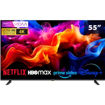 Telewizor Kiano Elegance 55" 4K Smart TV VIDAA Netflix, HBO, Prime