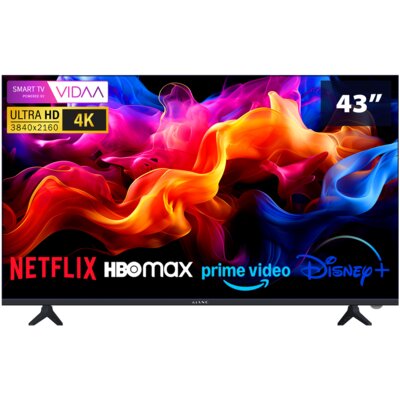 Telewizor Kiano Elegance 43" 4K Smart TV VIDAA Netflix, HBO, Prime