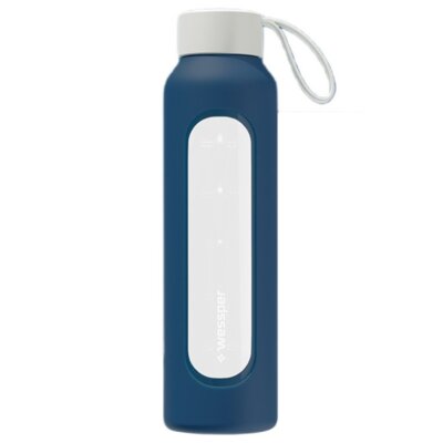 Butelka szklana WESSPER WES260-500-NB B1 Borosilicate Niebieski
