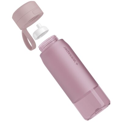 Butelka filtrująca WESSPER B2 Tritan Actitex 700 ml Różowy