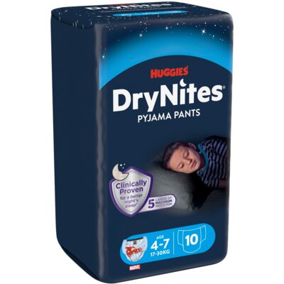 Pieluchomajtki HUGGIES DryNites Boy 6 (10 szt.)