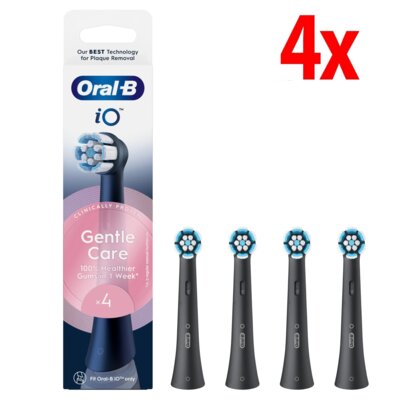 Końcówka szczoteczki ORAL-B IO Gentle Care Black (4 szt.)
