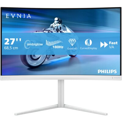 Monitor PHILIPS Evnia 27M2C5501/00 27" 2560x1440px 180Hz 1 ms [GTG] Curved