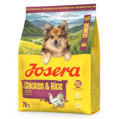 Karma dla psa JOSERA Mini Senior Chicken & Rice 3 kg