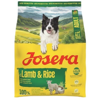 Karma dla psa JOSERA Jagnięcina z ryżem 900 g
