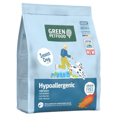 Karma dla psa GREEN PETFOOD InsectDog Hypoallergenic z owadami 900 g