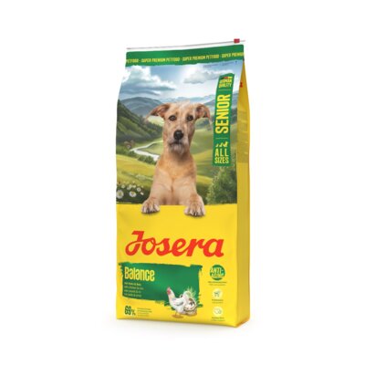 Karma dla psa JOSERA Senior Balance kurczakiem i ryżem 12.5 kg