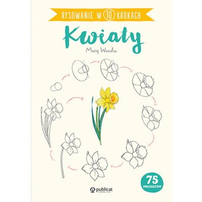 Rysowanie w 10 krokach Kwiaty Mary Woodin