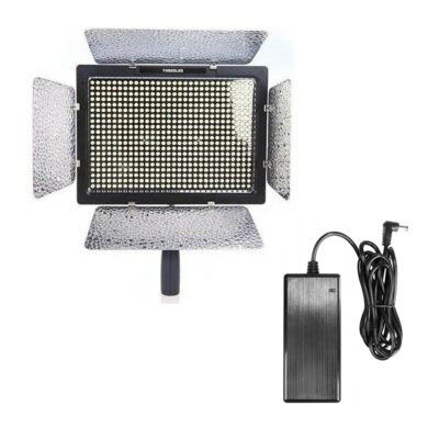 Lampa panel LED YONGNUO YN-600L II, 5600K + Zasilacz sieciowy YONGNUO FJ-SW20171205000D