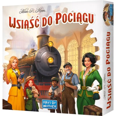 Gra planszowa REBEL Wsiąść do pociągu 2026781