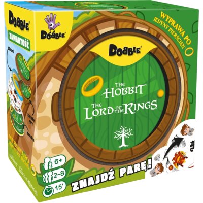 Gra karciana REBEL Dobble Władca Pierścieni 2025360