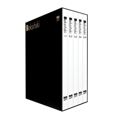 Beksiński Tom 1-5 miniatura w etui Wiesław Banach