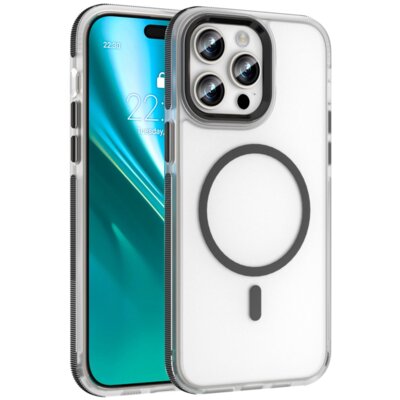 Etui ETTERI Icy Mag do Apple iPhone 15 Pro Czarny