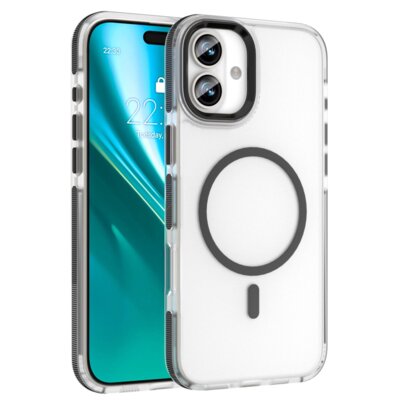 Etui ETTERI Icy Mag do Apple iPhone 16 Czarny