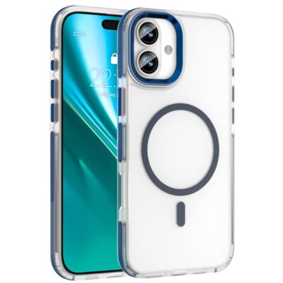 Etui ETTERI Icy Mag do Apple iPhone 16 Niebieski