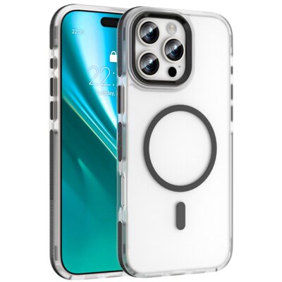 Etui ETTERI Icy Mag do Apple iPhone 16 Pro Max Czarny