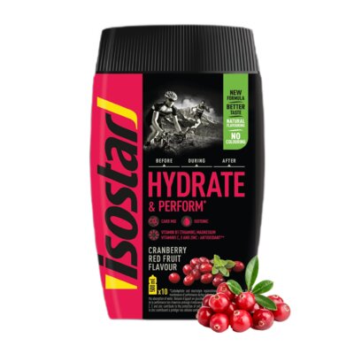Izotonik ISOSTAR Hydrate & Perform Żurawinowy (400 g)