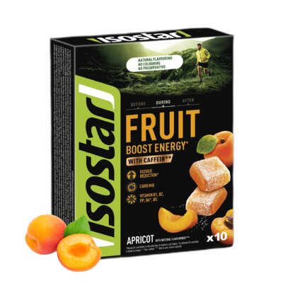 Żelki ISOSTAR Fruit Boost Energy Morelowy (100 g)