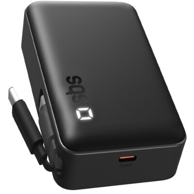 Powerbank SBS TEBBCT10000PDRETK 10000mAh 20W Czarny
