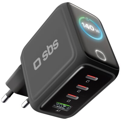 Ładowarka sieciowa SBS GAN 140W Czarny