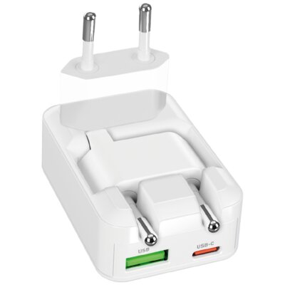 Ładowarka sieciowa SBS Flexi 45W Biały