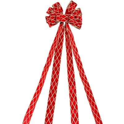 Kokarda dekoracyjna CHRISTMAS DECORATION 684422 33 x 130 cm