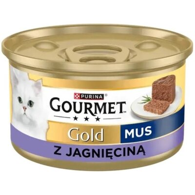 Karma dla kota GOURMET Gold Mus z jagnięciną 85 g