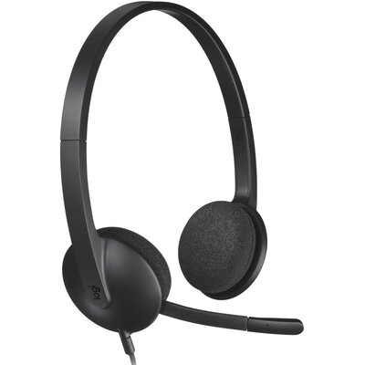 Słuchawki LOGITECH H340 Nauszne