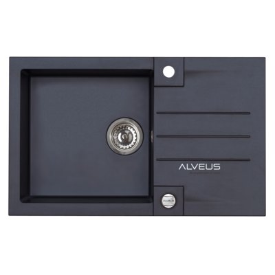 Zlewozmywak ALVEUS Rock 130 1203091 Czarny