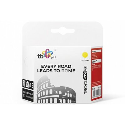 Tusz TB PRINT do Canon CLI-521YE Żółty 10 ml TBC-CLI521YE