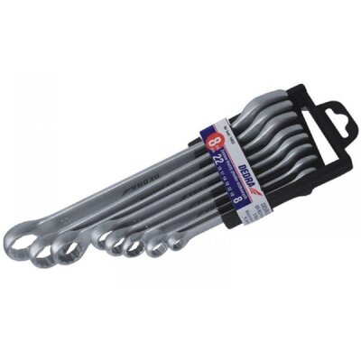 Zestaw kluczy płasko-oczkowych DEDRA 1402 (6 elementów)