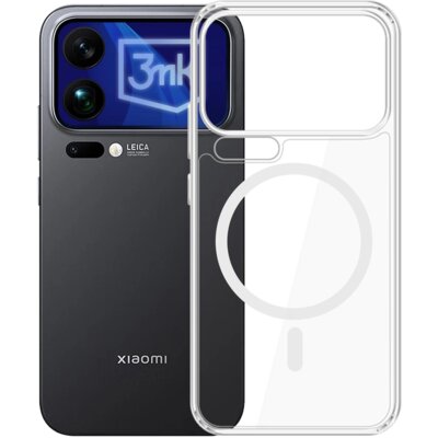 Etui 3MK Armor MagCase do Xiaomi 17 Pro Przezroczysty